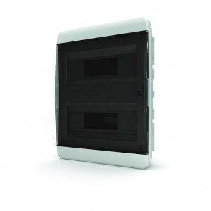 БОКС Tekfor BVK40-24-1 c/п 24 группы IP40 прозрачная-черная дверца