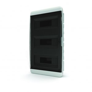 БОКС Tekfor BVK40-36-1 c/п 36 групп IP40 прозрачная-черная дверца