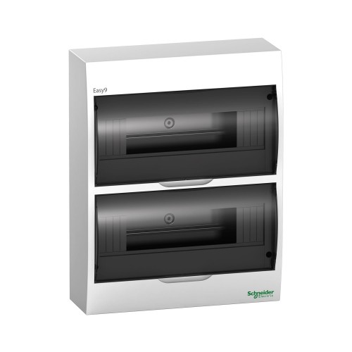 Бокс Schneider Electric Easy9 наружный 24 группы прозрачная дверца